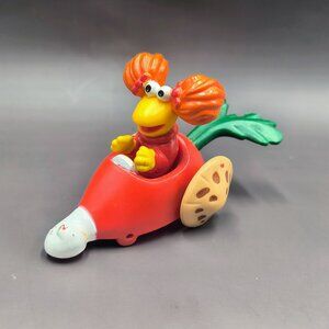 Fraggle Rock Red Vegetable Car McDonalds Happy Meal Vintage 1987 Test Version